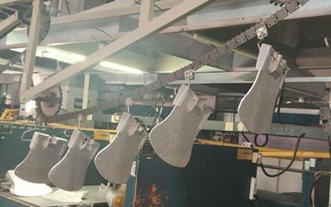 Designed a Novel Welding Semi-Finished Product Conveyor Line